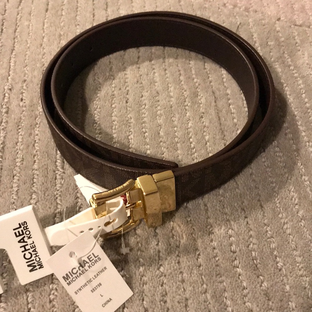 NEW Michael Kors reversible belt
